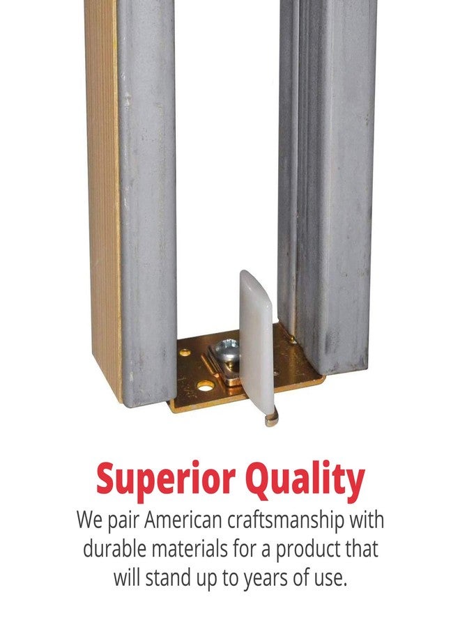 Johnson Hardware 2041PLBG Hidden Pocket Door Guide - Image 2
